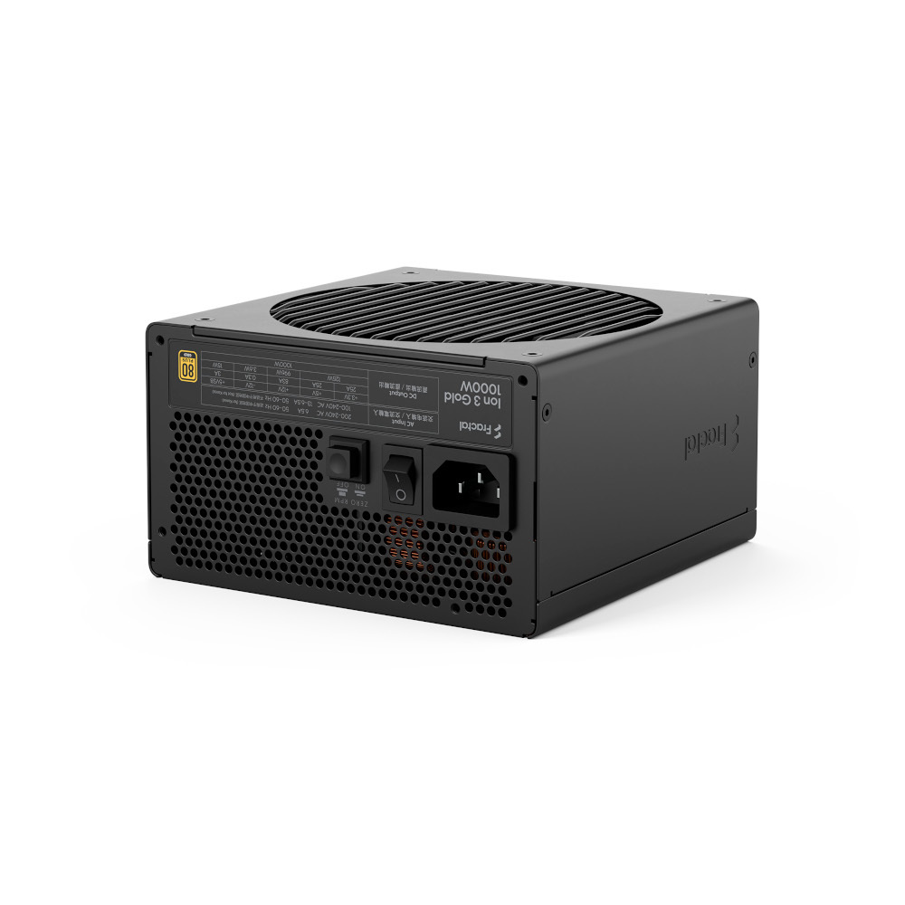 Блок живлення FRACTAL DESIGN Ion 3 Gold 1000W Black (FD-P-IA3G-100-EU) фото14