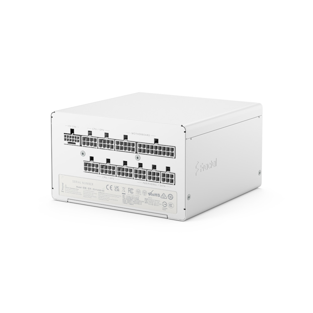 Блок живлення FRACTAL DESIGN Ion 3 Gold 1000W White(FD-P-IA3G-101-EU-WT) фото7