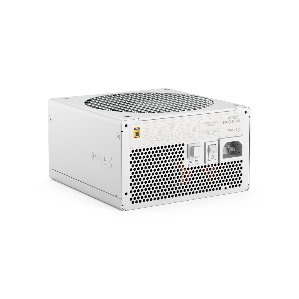 Блок живлення FRACTAL DESIGN Ion 3 Gold 1000W White(FD-P-IA3G-101-EU-WT) фото9