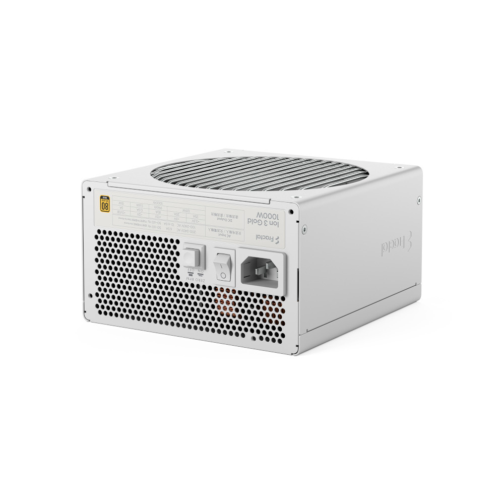 Блок живлення FRACTAL DESIGN Ion 3 Gold 1000W White(FD-P-IA3G-101-EU-WT) фото14