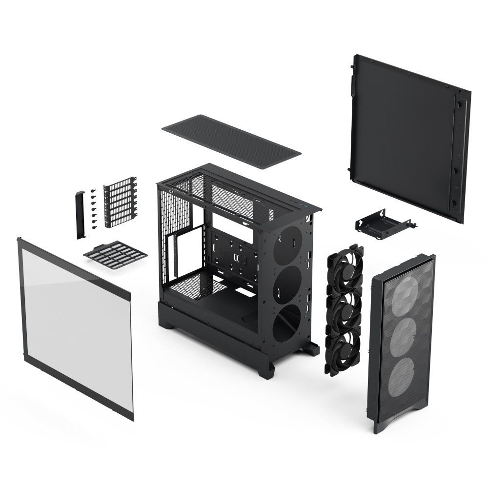 Корпус FRACTAL DESIGN Pop 2 Air Black TG (FD-C-POA2A-02) фото