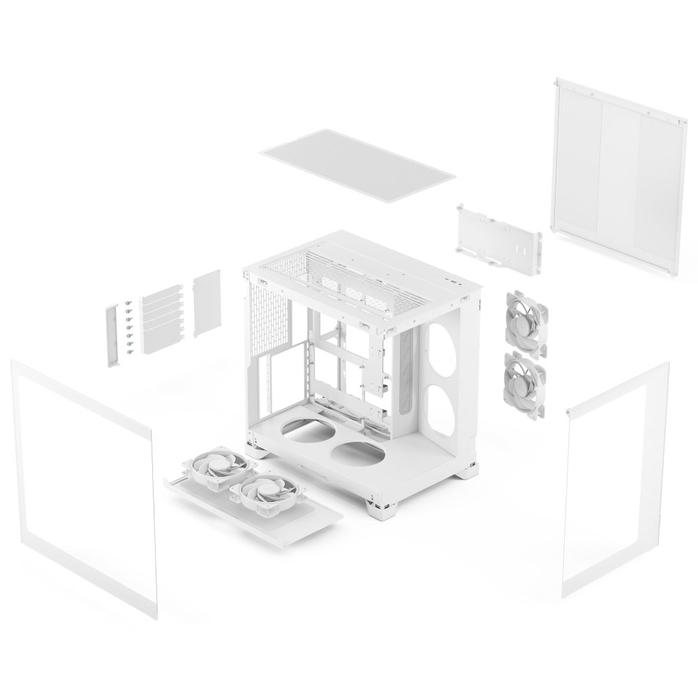 Корпус FRACTAL DESIGN Pop 2 Vision White RGB (FD-C-POV2A-03) фото6