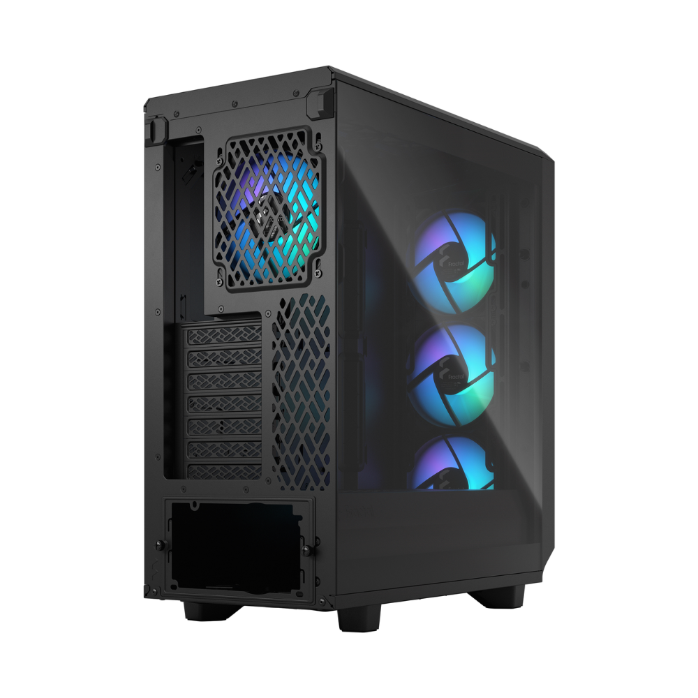Корпус FRACTAL DESIGN Meshify 2 Compact Lite RGB Black TG (FD-C-MEL2C-05) фото