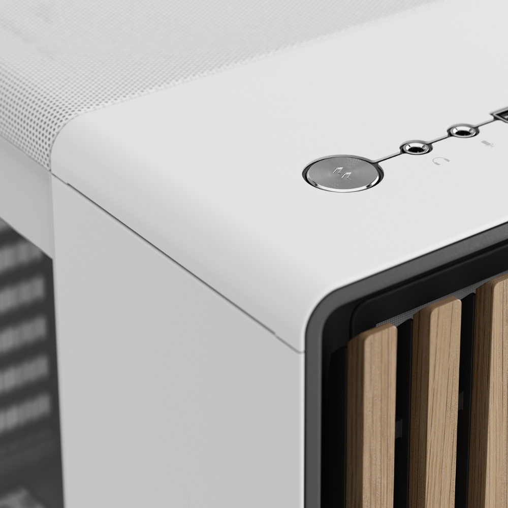 Корпус FRACTAL DESIGN North Chalk White TG Clear Tint (FD-C-NOR1C-04) фото