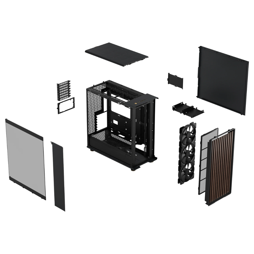 Корпус FRACTAL DESIGN North XL Charcoal Black TG Dark (FD-C-NOR1X-02) фото17