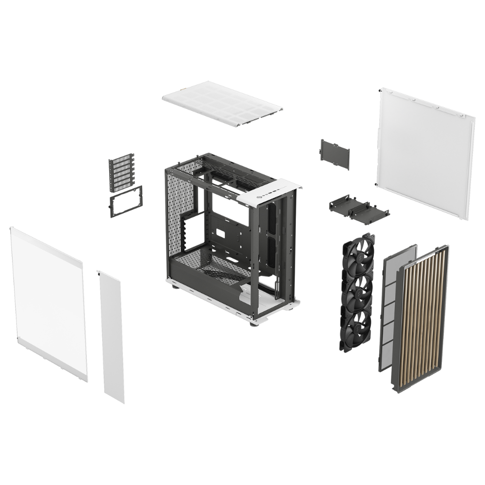 Корпус FRACTAL DESIGN North XL Chalk White (FD-C-NOR1X-03) фото13