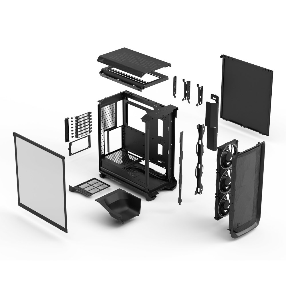Корпус FRACTAL DESIGN Meshify 3 Black RGB TG Light Tint (FD-C-MES3A-06) фото