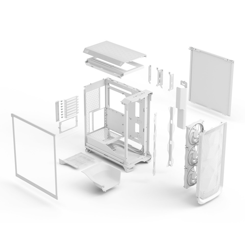 Корпус FRACTAL DESIGN Meshify 3 White RGB TG Clear Tint (FD-C-MES3A-07) фото14