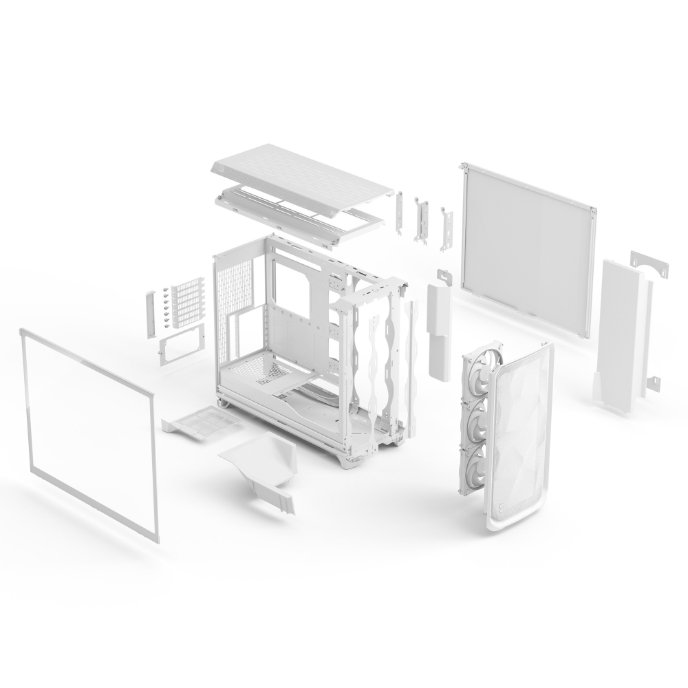 Корпус FRACTAL DESIGN Meshify 3 XL White RGB TG CT (FD-C-MES3X-06) фото14