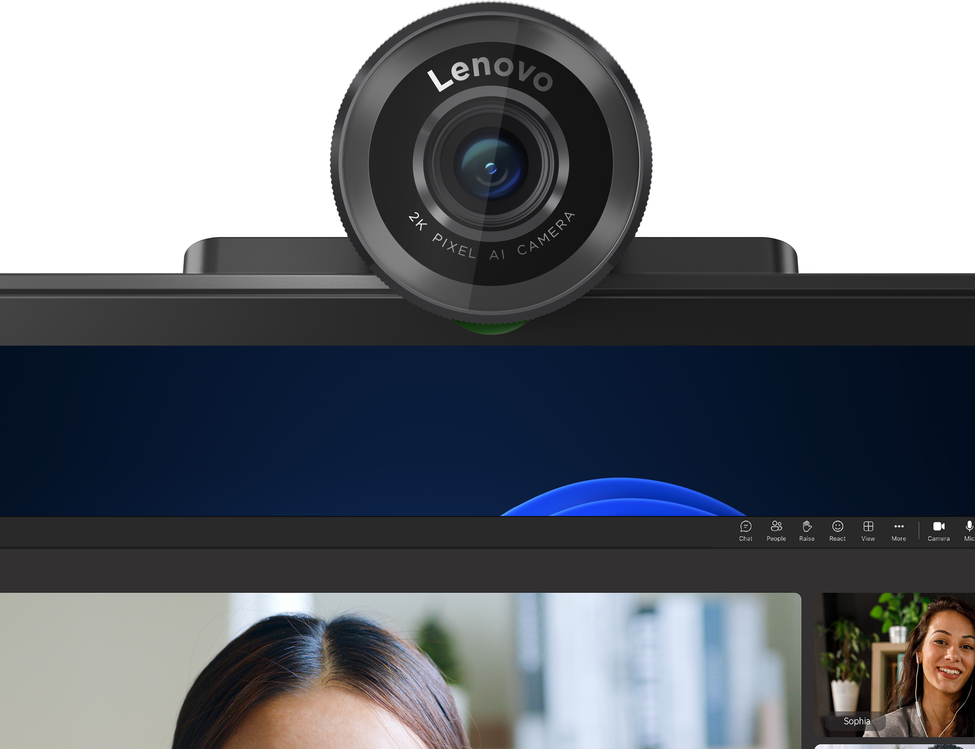 Веб-камера Lenovo QHD Webcam (4XC1Q25245) фото13