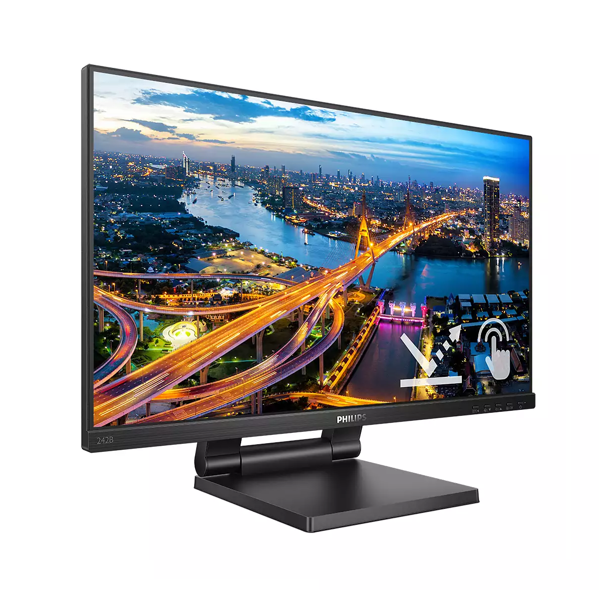 Монітор 23.8" PHILIPS 242B1TC (242B1TC/00) фото2