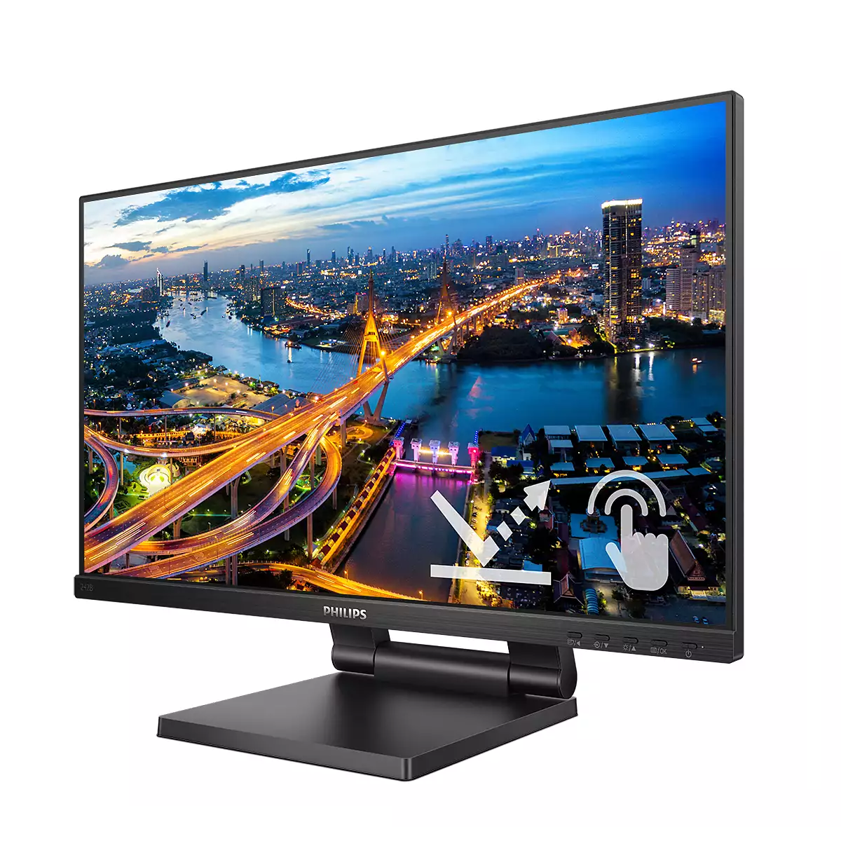 Монітор 23.8" PHILIPS 242B1TC (242B1TC/00) фото10