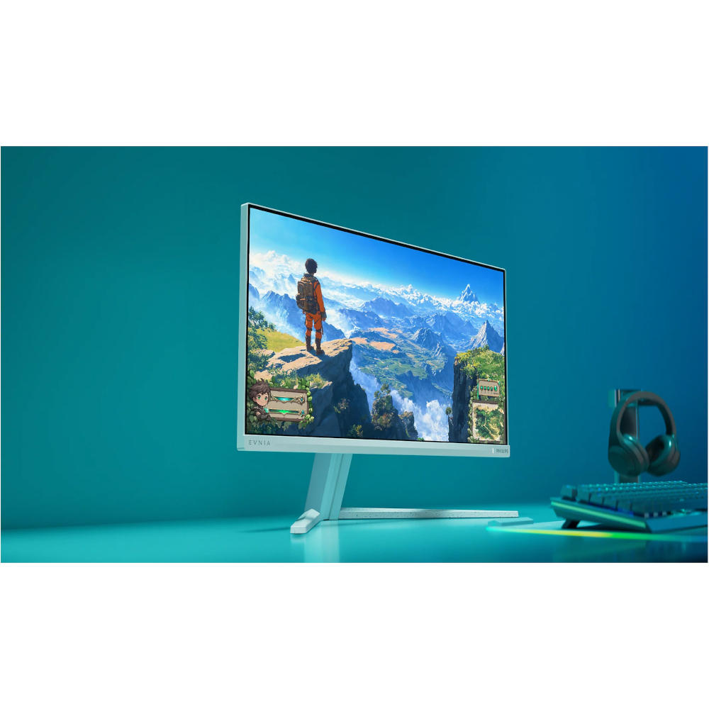 Монітор 23.8" PHILIPS 24M2N3201PL White (24M2N3201PL/00) фото7