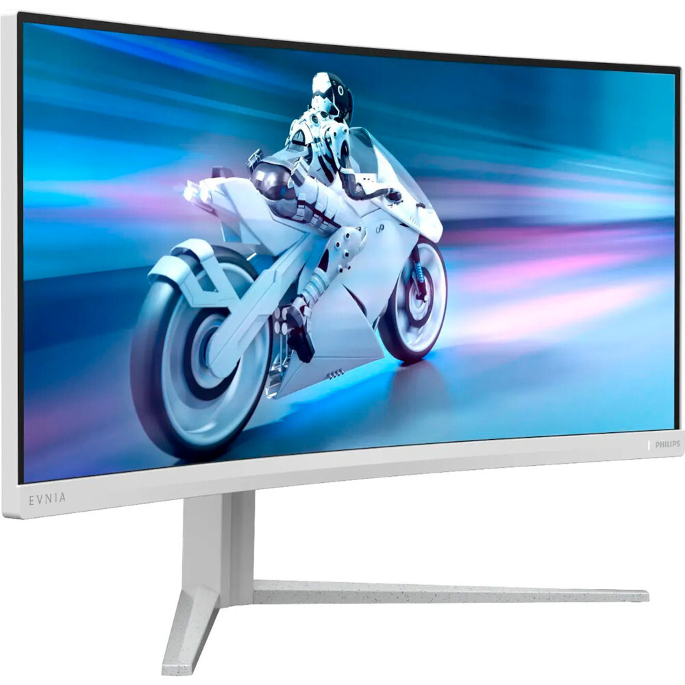Монітор 34" PHILIPS 34M2C5501A White (34M2C5501A/00) фото2