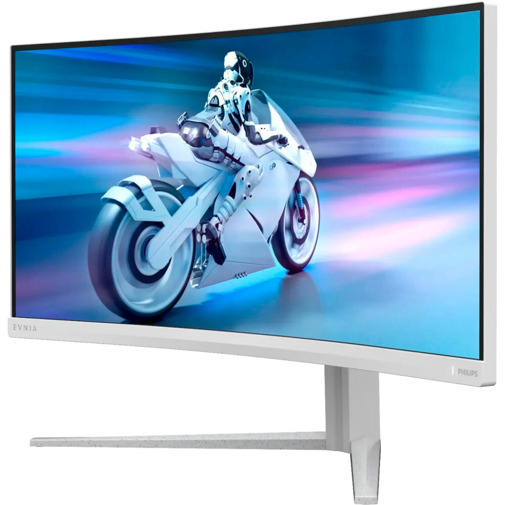 Монітор 34" PHILIPS 34M2C5501A White (34M2C5501A/00) фото3