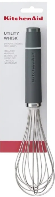 Вінчик KitchenAid Coreline, 26,2 см, сірий (KAS060OHCGG) фото3