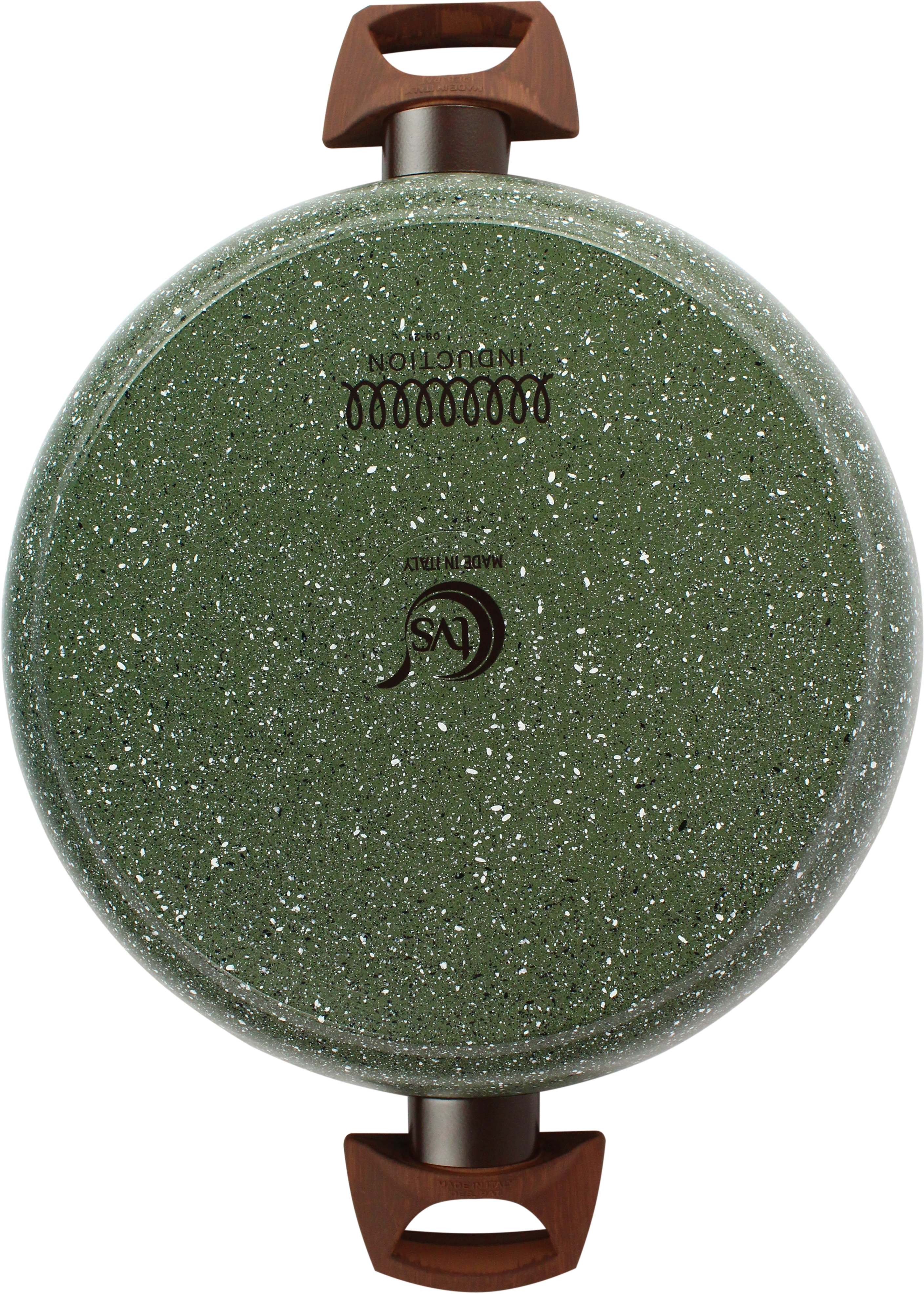 Сотейник TVS Natura Induction 24 см з двома ручками (BS380242910001) фото4