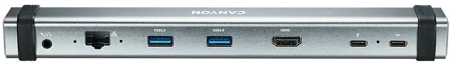 USB-хаб Canyon DS-6 6in1 USB-C Space Grey (CNS-TDS06DG) фото3