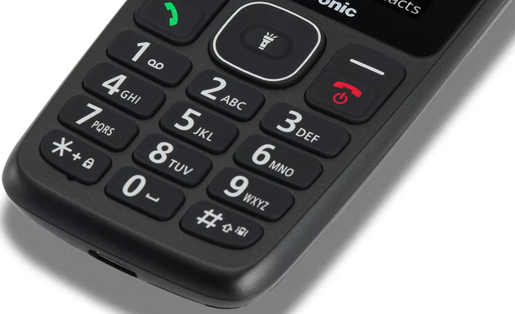 Мобільний телефон Panasonic KX-TF400EXB Black фото2