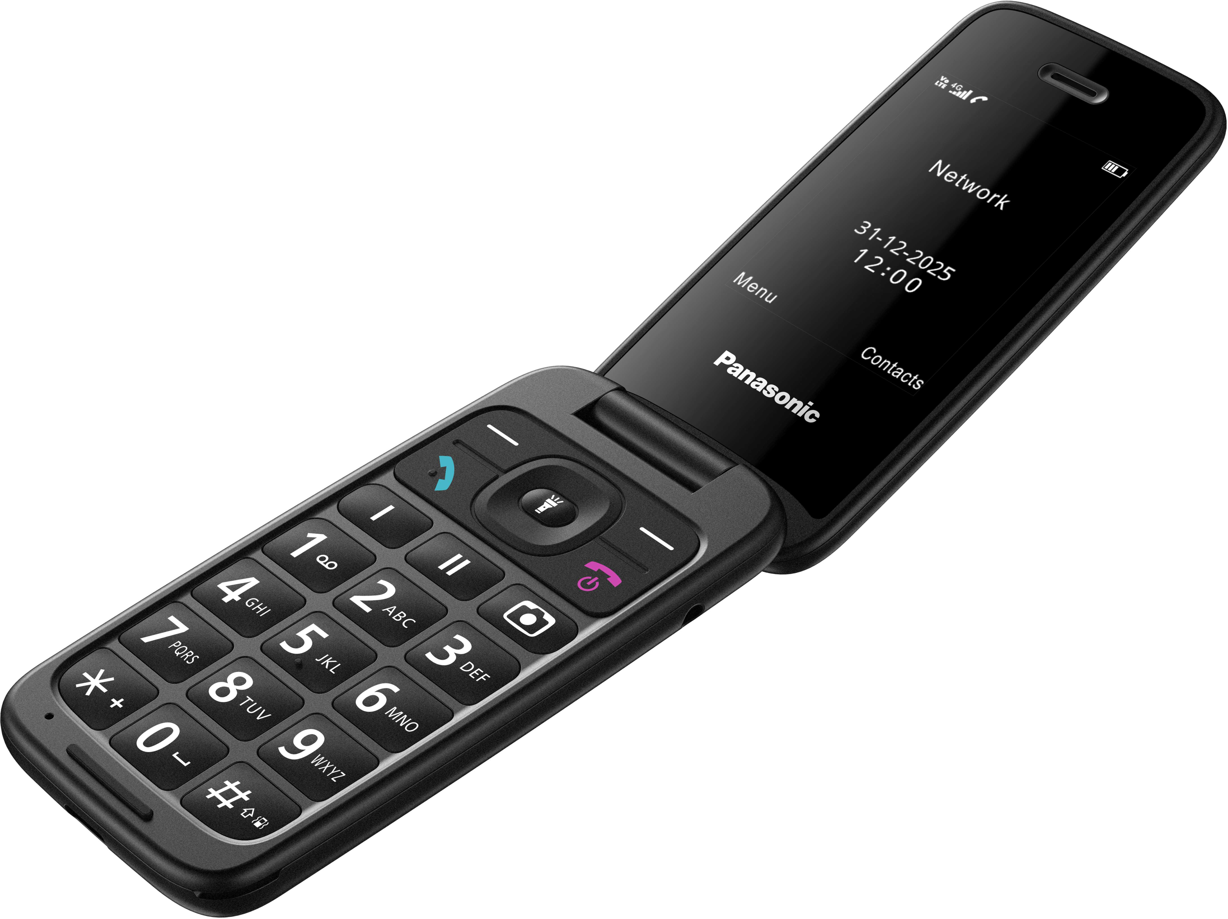 Мобільний телефон Panasonic KX-TU410EXB Black фото2