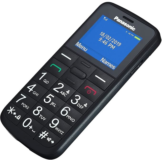 Мобильный телефон Panasonic KX-TU110EXB Black фото3
