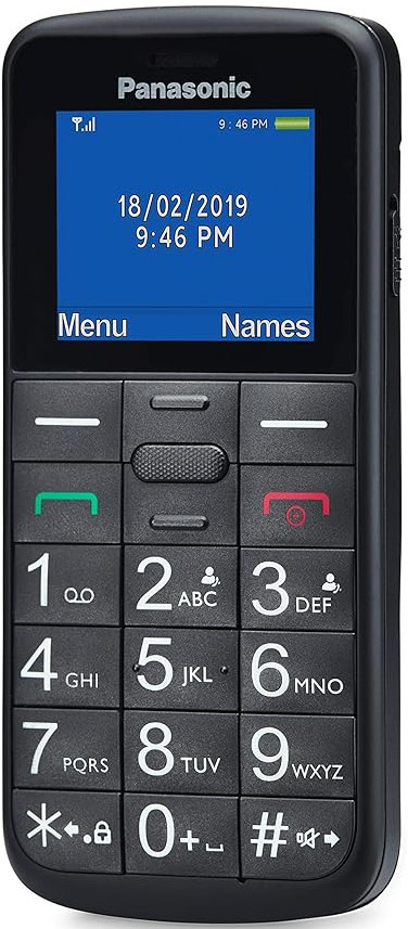 Мобильный телефон Panasonic KX-TU110EXB Black фото2