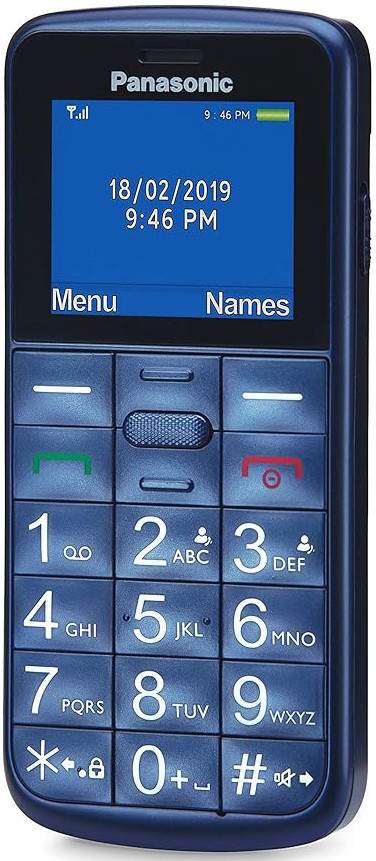 Мобильный телефон Panasonic KX-TU110EXC Blue фото2