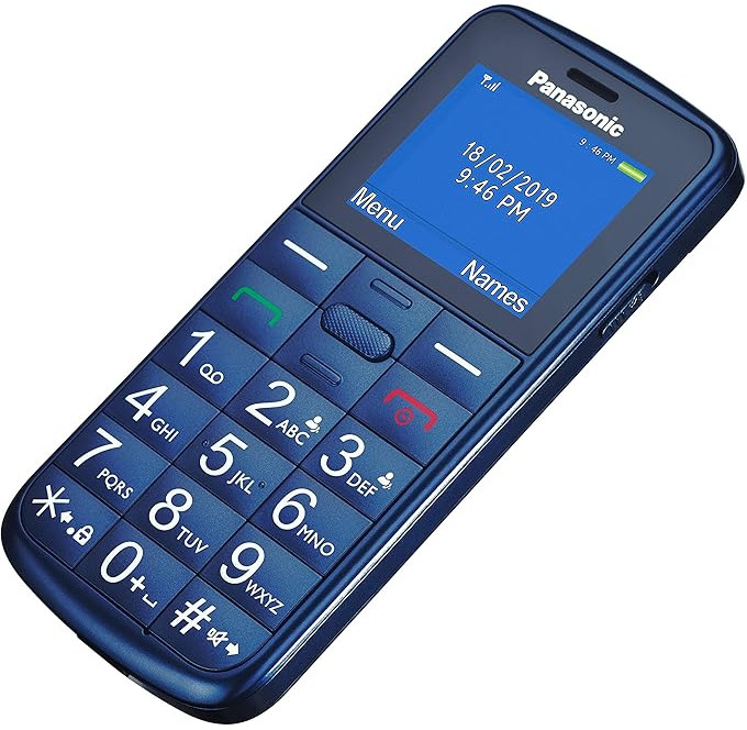 Мобильный телефон Panasonic KX-TU110EXC Blue фото3