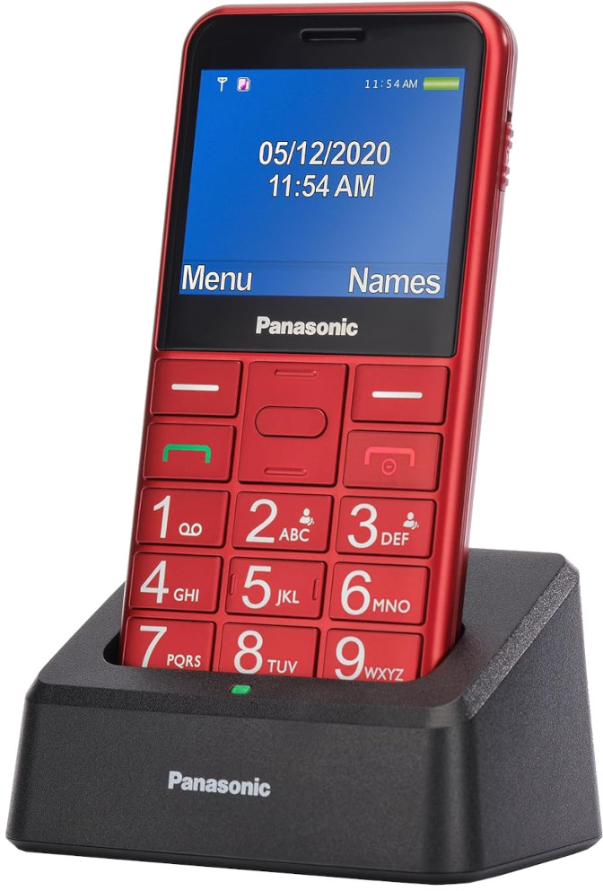 Мобильный телефон Panasonic KX-TU155EXRN Red фото4