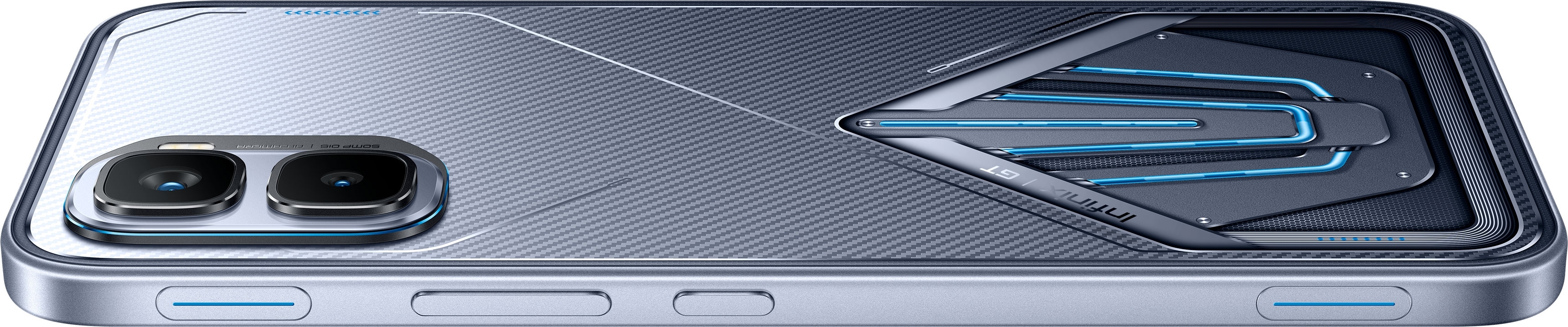 Смартфон Infinix GT50 Pro X6891 12/256Gb Silver Glacier фото6