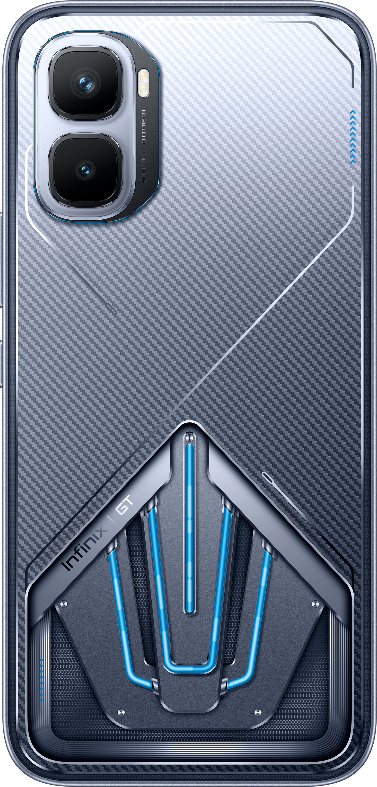 Смартфон Infinix GT50 Pro X6891 12/256Gb Silver Glacier фото4