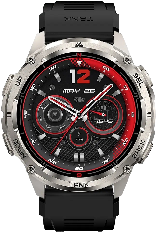 Смарт-часы Kospet Tank T3 Ultra 2 Silver фото