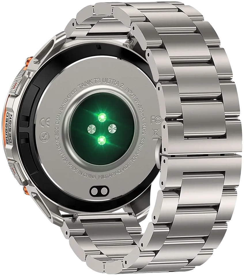 Смарт-часы Kospet Tank T3 Ultra 2 SE Silver фото2