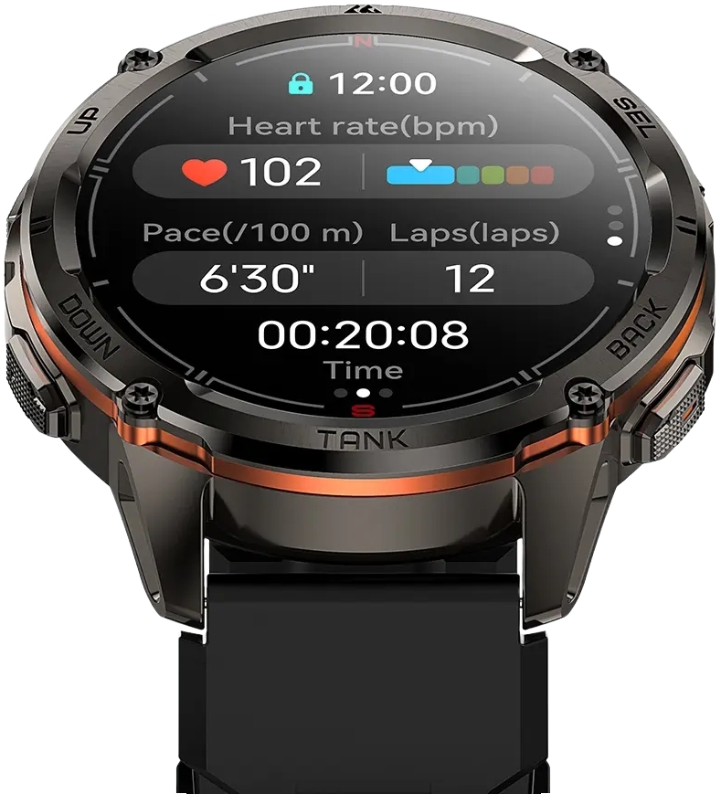 Смарт-часы Kospet Tank T3 Ultra 2 Black фото6
