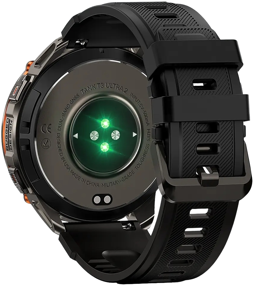 Смарт-часы Kospet Tank T3 Ultra 2 Black фото2