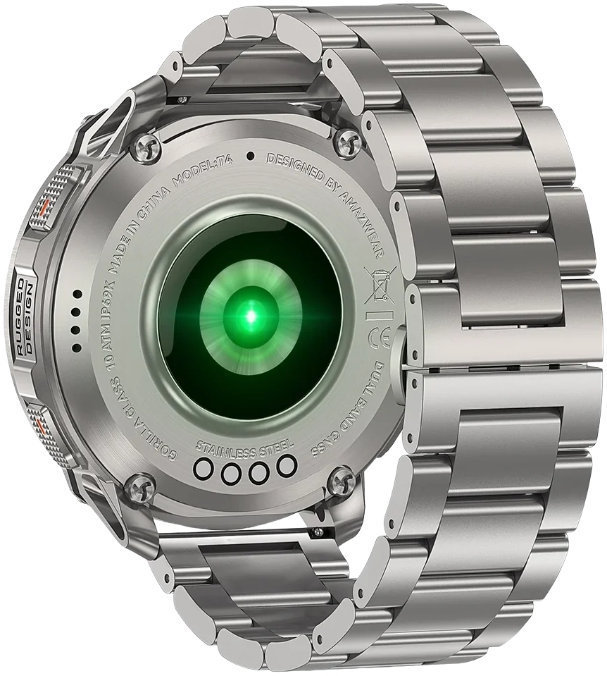 Смарт-часы Kospet Tank T4 SE Silver фото2
