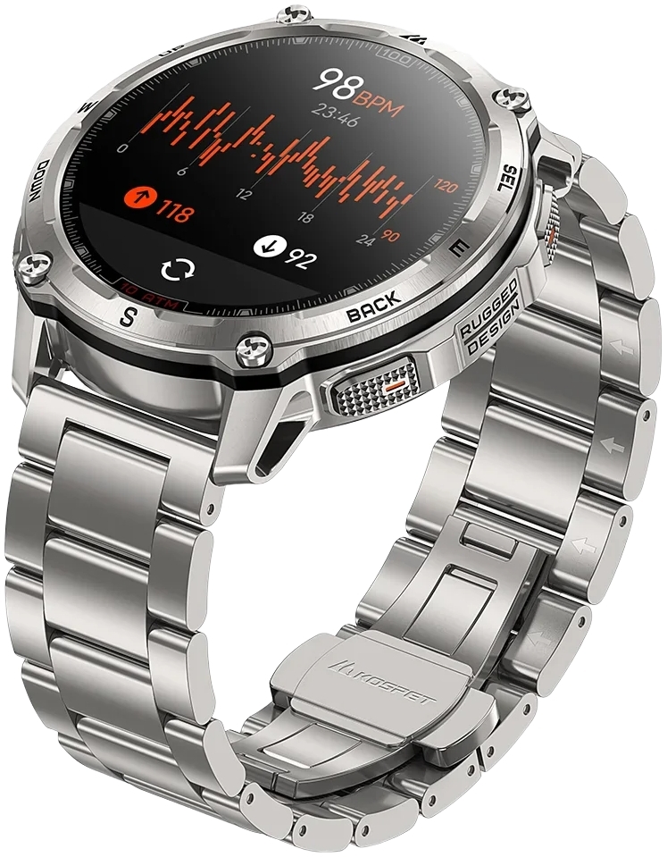Смарт-часы Kospet Tank T4 SE Silver фото5