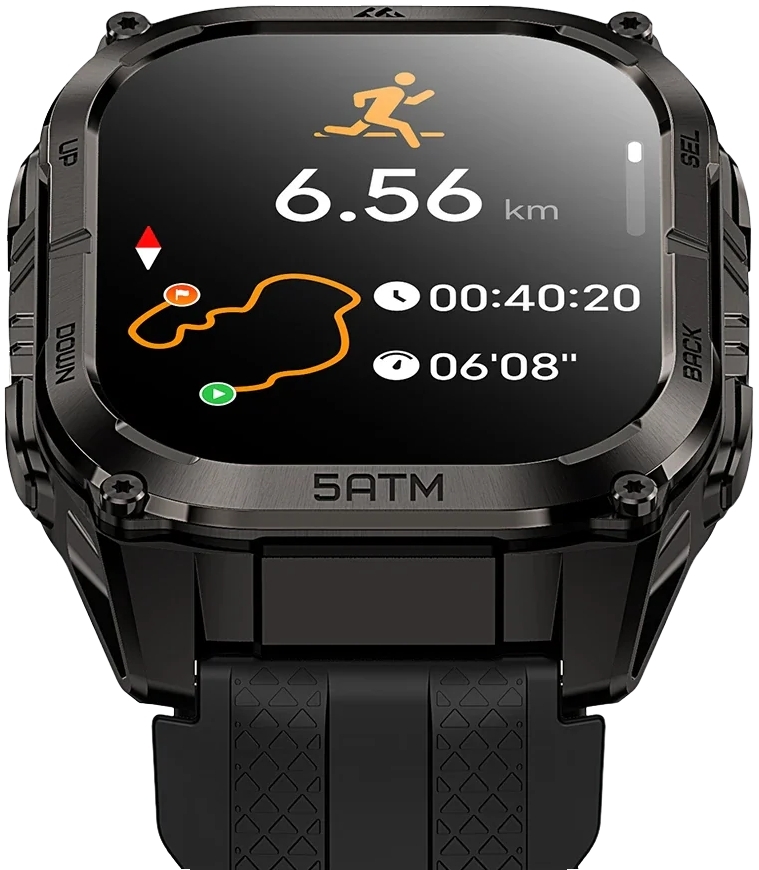 Смарт-часы Kospet Tank M4C Black фото6