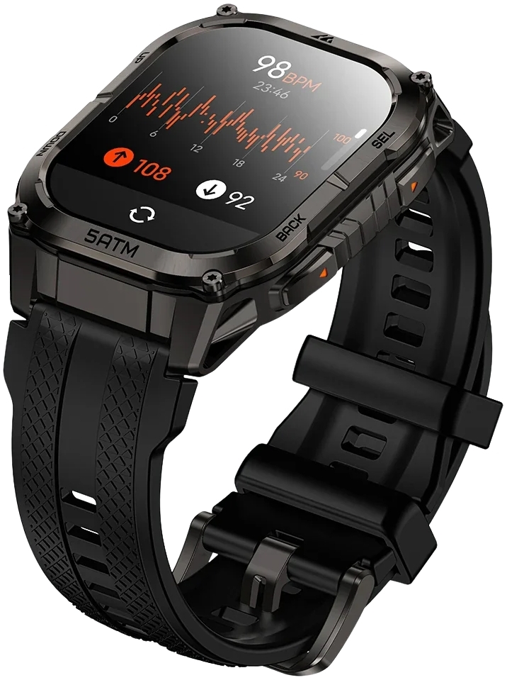 Смарт-часы Kospet Tank M4C Black фото5