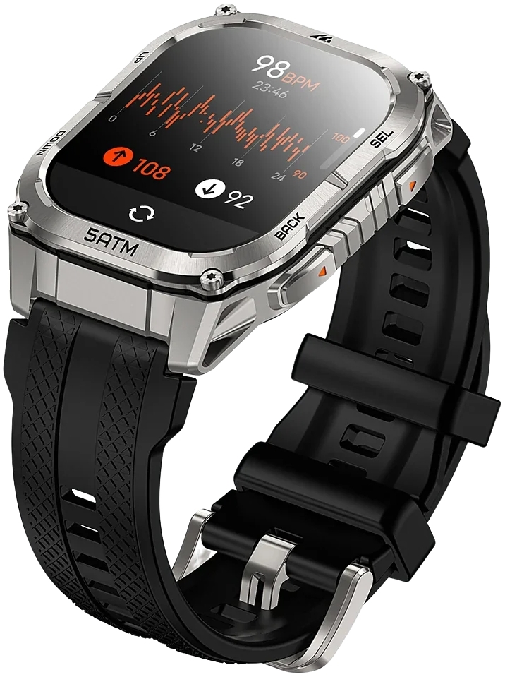 Смарт-часы Kospet Tank M4C Silver фото5