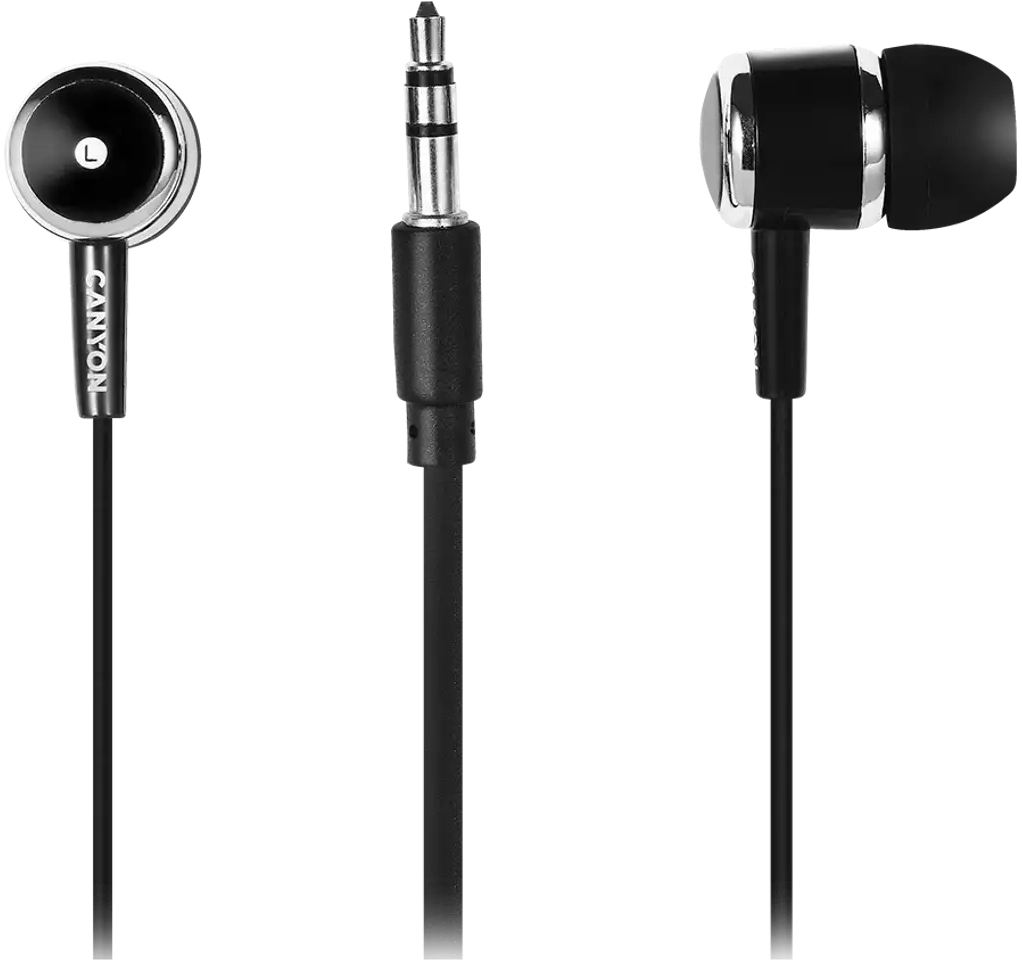 Наушники Canyon EPM-01 Mic Black (CNE-CEPM01B) фото2