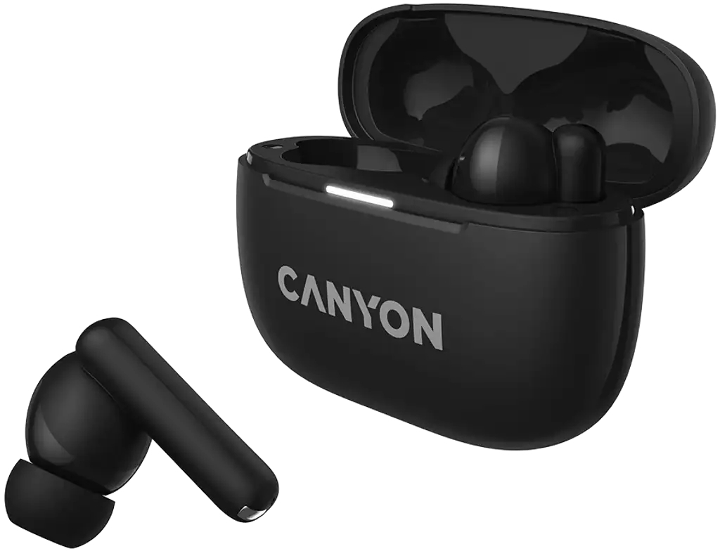 Наушники Canyon OnGo TWS-10 ANC ENC Black (CNS-TWS10B) фото4