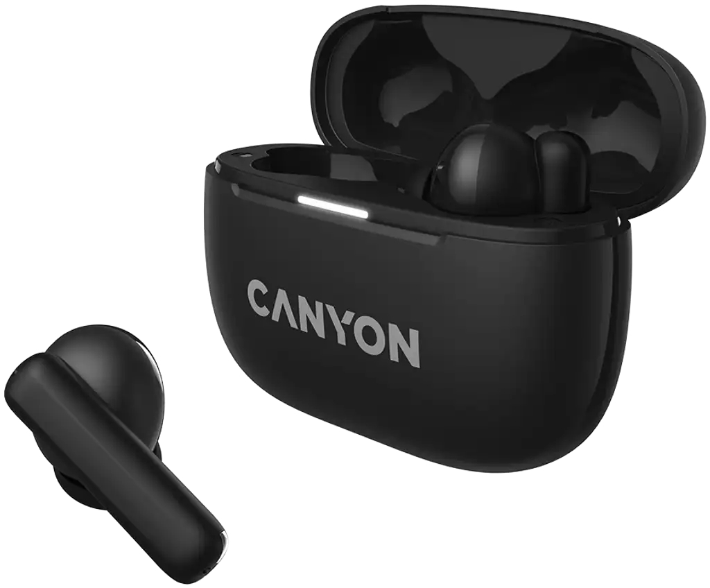 Наушники Canyon OnGo TWS-10 ANC ENC Black (CNS-TWS10B) фото5