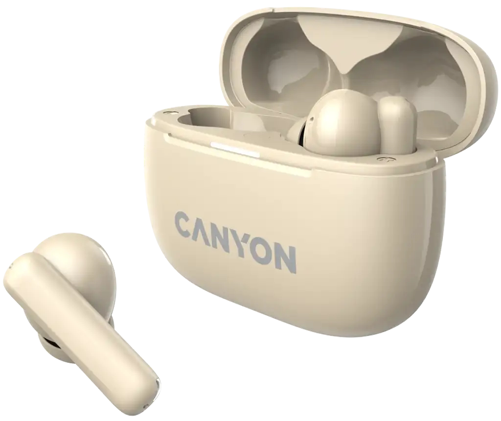 Наушники Canyon OnGo TWS-10 ANC ENC Black (CNS-TWS10BG) фото4