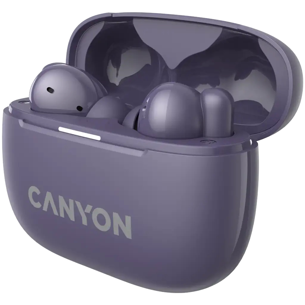 Наушники Canyon OnGo TWS-10 ANC ENC Purple (CNS-TWS10PL) фото2