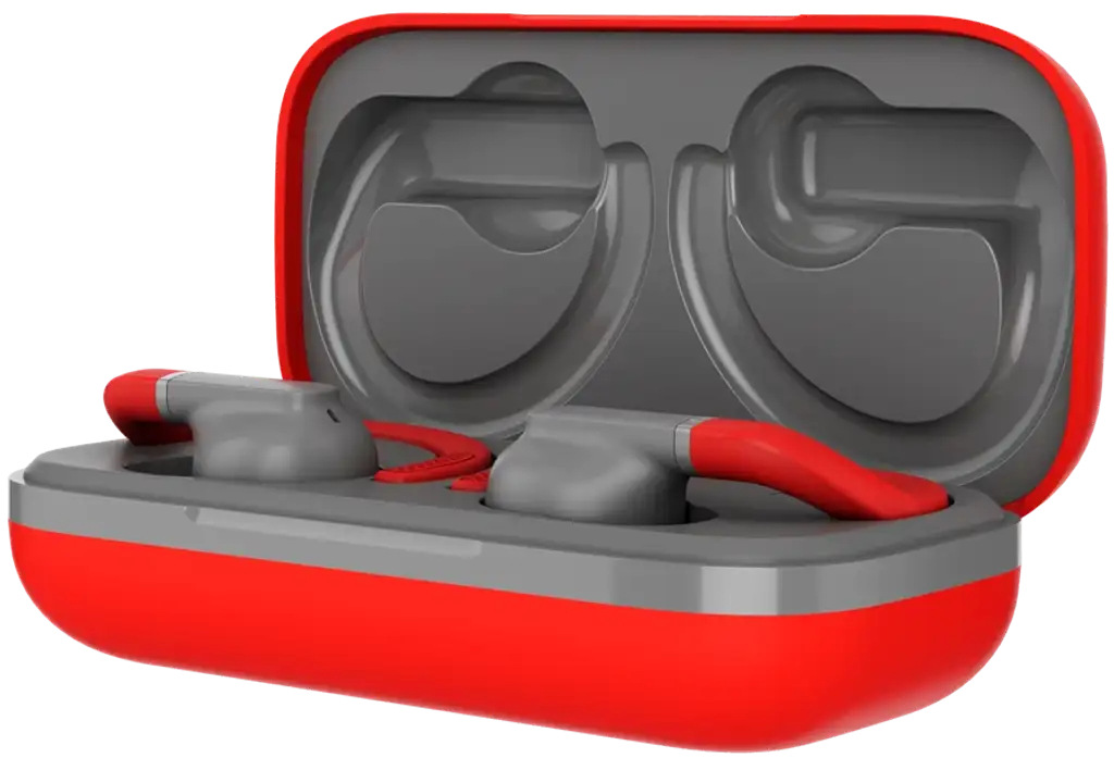 Наушники Canyon OnRun 11 Sport Wireless charge Red (CNS-TWS11R) фото3