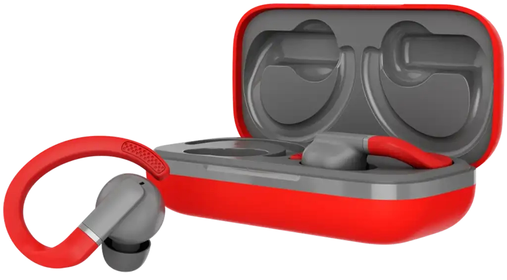 Наушники Canyon OnRun 11 Sport Wireless charge Red (CNS-TWS11R) фото4