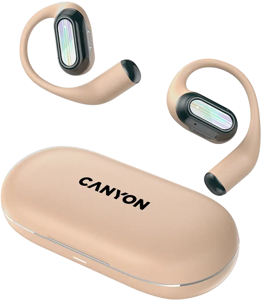 Наушники Canyon OnFlow 12 OWS ENC Beige (CNS-TWS12BE) фото4