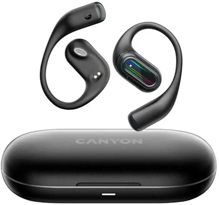 Наушники Canyon OnFlow 12 OWS ENC Black (CNS-TWS12BK) фото2