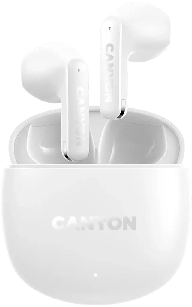 Наушники Canyon OnGo 13 Semi-in-ear White (CNS-TWS13W) фото2